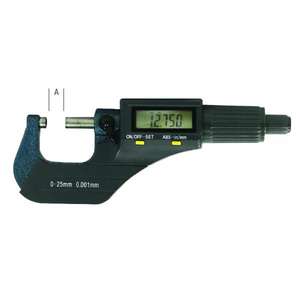 METRICA - 44211 RAPID ELECTRONIC DIGITAL MICROMETER - EAN 8001066442119 MICROMETERS AND <b>DIAL</b> <b>GAUGES</b> - Product Image 1