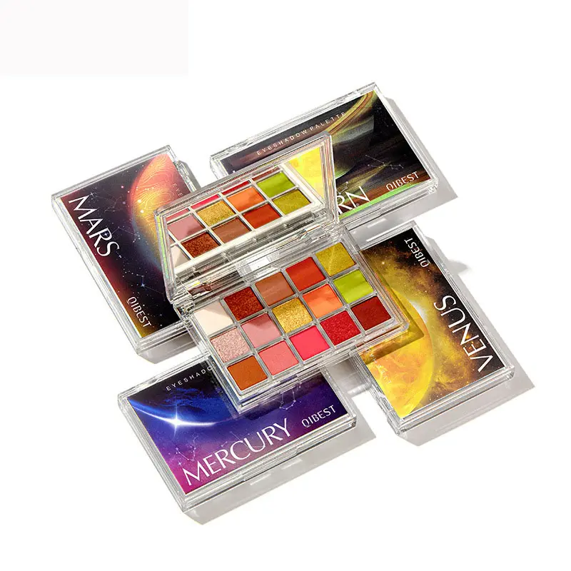 Nhãn hiệu riêng bóng mắt trang điểm MARS Eyeshadow long lanh ánh sáng lung linh Eyeshadow tùy chỉnh trang điểm Palette