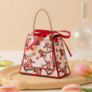 Scatola per Dolci di Lusso Europea all'Ingrosso, Elegante e Biodegradabile, in <span class=keywords><strong>Cartone</strong></span> Avorio a Colore Fisso, Ideale come Regalo per gli Ospiti - Product Image 3