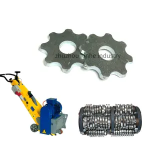 High durable five star milling scarifier cutters flail scarifier cutters flat face 8 points scarifier cutters