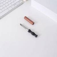 Inhalateur Sans Fumée Aromathérapie Air Puff Vaporless avec Cœurs – Inserts en Coton sans Nicotine, Saveurs Personnalisées pour Arrêter de Fumer