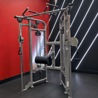 Appareil de musculation à double poulie réglable pour entraînement fonctionnel et renforcement musculaire