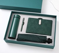 Set de Regalo Empresarial de Lujo 3 en 1 con Termo Digital Inteligente, Cuaderno y Bolígrafo, con Logotipo Personalizado, para Eventos Corporativos