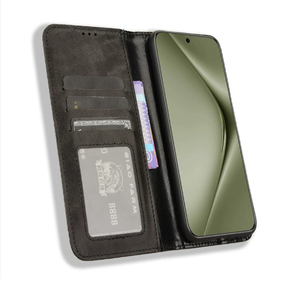 Funda de Lujo de Alta Calidad en PU+TPU para P60, <span class=keywords><strong>P50</strong></span> <span class=keywords><strong>Pro</strong></span>, P40, Mate 80 <span class=keywords><strong>Pro</strong></span> <span class=keywords><strong>Max</strong></span> con Ranuras para Tarjetas, Cartera Magnética, Bolsa OPP, Huawei Pura 70 <span class=keywords><strong>Pro</strong></span> - Product Image 3