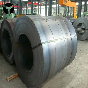 Materiale da costruzione Astm grado laminato a caldo superficie nera bobina in acciaio al carbonio in metallo bobina per la vendita a caldo