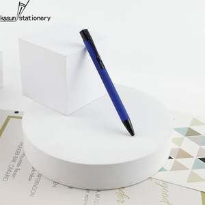 Stylos à bille métalliques de luxe en gros, gravés au laser personnalisés avec logo de marque, largeur d'écriture 1,0 mm, cadeau créatif pour filles - Product Image 4