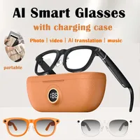 Occhiali Smart X01 Ultra Nuovi HD AI con Chat GPT, Fotocamera da 800MP, Chiamate, Batteria da 290mAh, 32GB, Controllo Vocale
