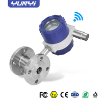 Débitmètre de turbine sans fil 4G Yunyi IoT, compteur de débit de liquide en ligne pour alcool et éthanol