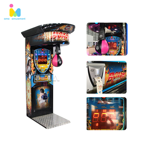 AMA Parque de Atracciones Probador de fuerza interior Punch Entrenamiento deportivo Arcade electrónico Máquina de juego de boxeo que funciona con monedas para adultos - Product Image 4