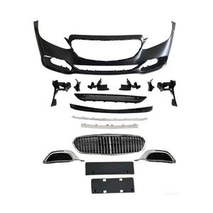 Kit de Carrocería para Benz Clase <span class=keywords><strong>E</strong></span> W212/W223 <span class=keywords><strong>Maybach</strong></span> 2009- Parachoques Delantero/Trasero, Rejilla, Difusor, Tubos de Escape, Instalación Directa - Product Image 1