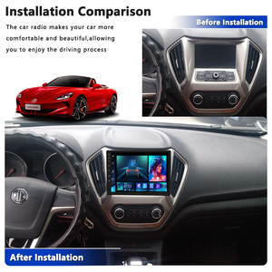 Meihua Android Car GPS navigation Stereo Di động Bảng điều khiển đài phát thanh với màn hình cảm ứng DSP khuếch đại cho faw Rover mg GT2014-2016 - Product Image 3