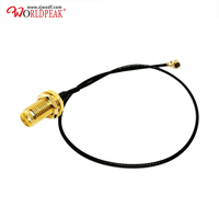 Câble adaptateur SMA mâle, connecteur coaxial RF RP-SMA femelle, montage encastré vers UFL pour câble coaxial RG174 Mini 1,13 mm