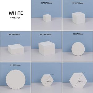 Juego de 8 Cubos Geométricos para Fotografía, Fondo de Espuma Rígida para Estudio, para Productos, Manualidades, Lápiz Labial, Joyería - Product Image 3