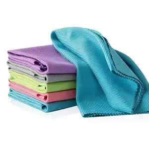 Microfiber Lint-Free Reusable Cleaning Cloth Wash Rags for Furniture Kitchen Bathroom and Car Glass Cloth