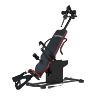 Table d'inversion de décompression pour l'entraînement musculaire TOPTONS pour soulager les douleurs dorsales avec ceinture de sécurité confortable