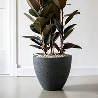 Pots de fleurs en Fiberclay multicolores les plus vendus, jardinières d'extérieur pour hôtel