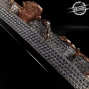 שרשרת תכשיטי ליצ 'י קובאן-פסל יהלום מותאם אישית של עיר יהלום (שרשרת יהלום היפ הופ יוקרתי) - Product Image 4