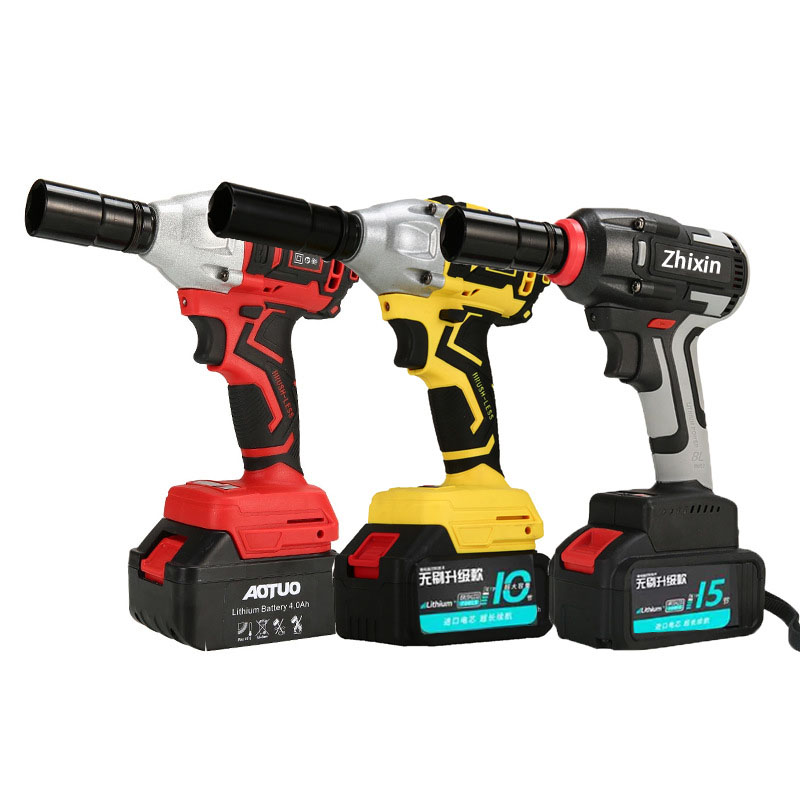 Экспорт бесщеточный Электрический зарядный ключ литиевый Электрический ударный пневматический пистолет инструмент для ремонта автомобиля втулка 220 В электрический ключ