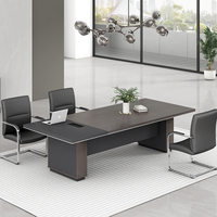 Tables et chaises de bureau, salle de conférence, salle de réunion, table de réunion de bureau, table de conférence moderne et ensemble de chaises