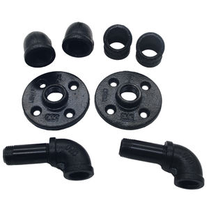 מדף צינורות תעשייתי, מדף צף, מדף למטבח/בר, מדף קיר, יחידת מדפים, מדף ספרים, מתכת/ברזל בסגנון כפרי, יחידה בודדת - Product Image 5