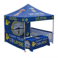 Vente flash Tente de marché extérieure personnalisée 10x20 pieds en aluminium résistante au vent, tente d'exposition, chapiteau, auvent, pop-up avec sac