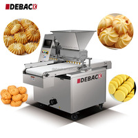 DEBACK Nouvelle machine de production de biscuits et de gâteaux entièrement automatique multifonctionnelle électrique 220V Ligne de production commerciale de petite taille
