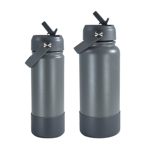 Stainless Steel Vacuum Insulated Tumbler 32oz Double Wall Sports Water Bottle <b>for</b> Travel Gym Minimalist Design with Lid - Product Image 1