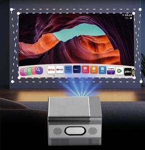 Nuevo Proyector de Cine en Casa Inteligente Android 13 con LED HD de 1080P y 600 Lúmenes, Personalizable, con Enfoque Automático - Product Image 4