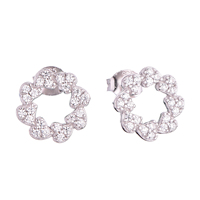 Costumes de mariage personnalisés QX, boucles d'oreilles, colliers, bracelets en argent sterling 925, ensemble de bijoux en zircone cubique de luxe pour femmes, cadeau