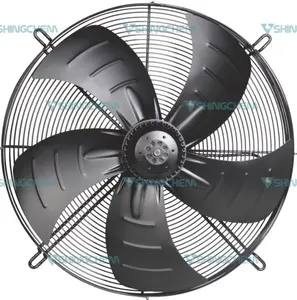 HVAC eksenel hava akımı fanları YWF 630MM egzoz fanı harici rotor motor düşük gürültü eksenel endüstriyel fan
