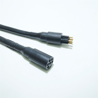 Connecteur Électrique Submersible Seacon Subconn MCIL6M 6P Micro Circulaire Série Bulkhead, Mâle, pour Assemblage Humide, Monocœur, pour Applications Sous-Marines en Profondeur (7000m)