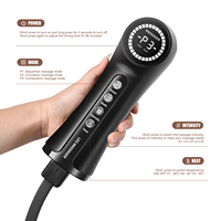 NINGDECRIUS 2024 Appareil de massage des pieds chauffant et vibrant, soulagement des douleurs articulaires, avec coussinets à air et compression chaude, modèle AC, vente chaude