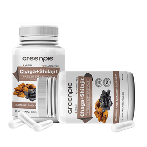 كبسولة شيلاجيت فولفيك خضراء نقية من الهيمالايا شيلاجيت السلاجيت + شيلاجيت حمض شيلاجيت تجميد ملحق غذائي - Product Image 1