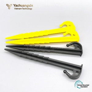 YACHUANGXIN VIETNAM Industrial Grade Tent Peg Plastic 14.5cm Outdoor <b>Canopy</b> Windproof Fixing 5.5-inch Serrated Nail All Seasons - Product Image 5