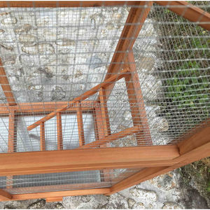 SDB002 extérieur en bois maison d'oiseau volière d'oiseaux facilement nettoyer grandes Cages à oiseaux en bois Cages jardin extérieur - Product Image 5