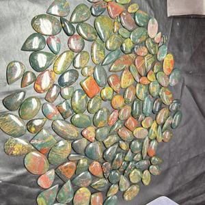 Cabochon de pierres précieuses en vrac de pierre de sang naturelle de qualité supérieure pour la fabrication de bijoux à partir de l'Inde - Product Image 5