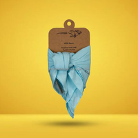 Emballage d'accessoires en carton ondulé biodégradable pour animaux de compagnie Boîtes bandana imprimées personnalisées avec stratification mate et gaufrage