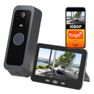 Timbre Inalámbrico con Cámara Exterior Tuya 1080P con Monitor Interior de 5 Pulgadas, Detección de Movimiento PIR, Batería de 30 Días - Product Image 3