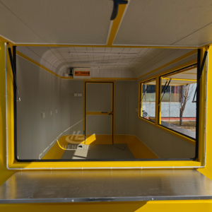 Carrito de Comida con Equipamiento de Cocina, Carrito de Comida Móvil para la Calle, Remolque de Comida Rápida para Desayunos/Snacks/Helados, Tienda Móvil de Comida Rápida - Product Image 6