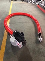 Nouvel extracteur de céréales haute puissance à aspiration, avec tuyau flexible, capacité de 500 kg/h, 110V/220V/380V, petit transporteur à vis pour blé et maïs domestique