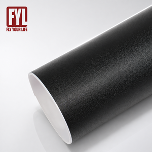 Vinilo Adhesivo Premium de PVC Esmerilado Negro de 1.52*28m, sin Burbujas, para Cambio de Color Automático, para Uso en el Exterior/Interior del Vehículo - Product Image 1