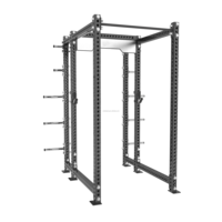 Gym Home Using Power Cage Squat Rack avec barre de traction Machine Smith multifonctionnelle