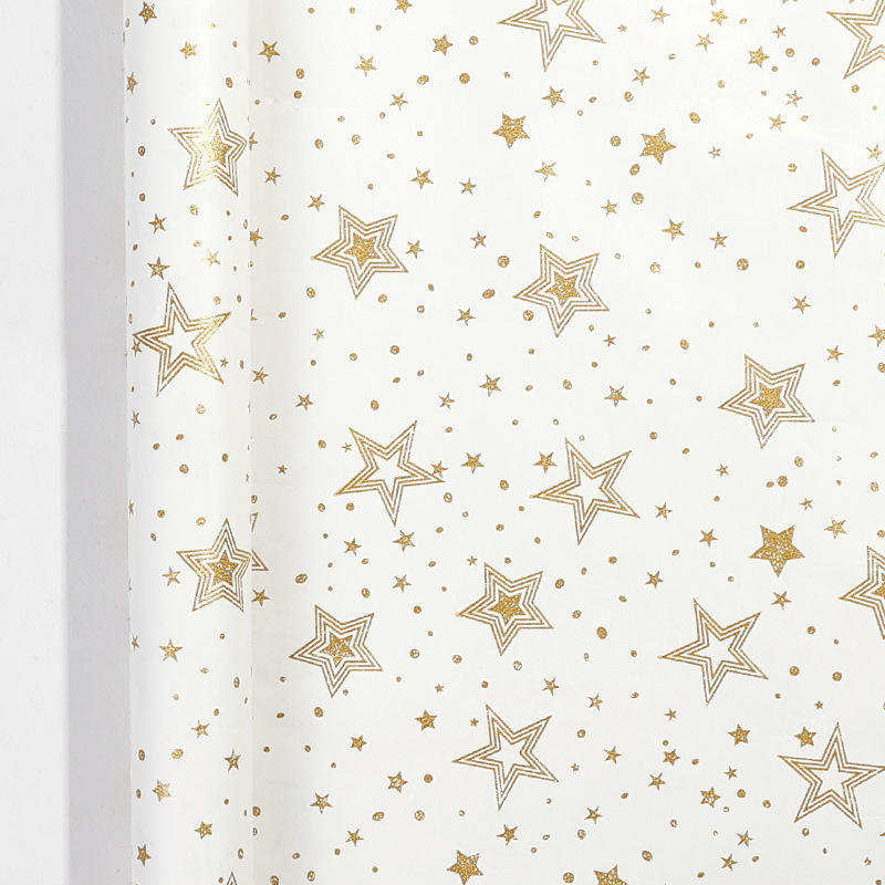 ดาวฟอยล์ทอง (สีขาว)