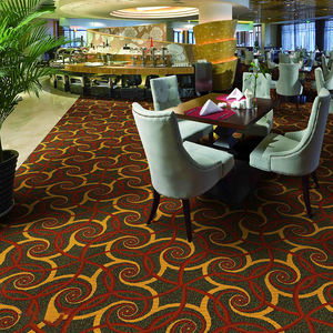 Tapis mural imprimé en nylon, hôtel moderne, <span class=keywords><strong>restaurant</strong></span>, salle de banquet, design floral coloré personnalisé, antidérapant, usage commercial - Product Image 6