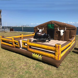 Juegos de Parque de Atracciones Toro mecánico Máquina taurina inflable para la venta Toro mecánico - Product Image 2