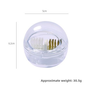 Nouvelle boîte de nettoyage détachable pour têtes de polissage d'ongles, avec fil en acier souple et dur, pour manucure - Product Image 6