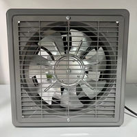 Ventilador Axial de Alta Velocidad y Bajo Ruido de 4/6/7/8/10/12/14/16 Pulgadas, Montaje en Ducto/Pared para Baño, Extractor de Aire para Inodoro
