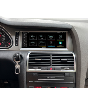 Navigation GPS à écran partagé 10.25 pouces Android 13 autoradio pour <span class=keywords><strong>Audi</strong></span> Q7 05-09 année <span class=keywords><strong>8</strong></span> cœurs système d'origine CarPlay sans fil - Product Image 2