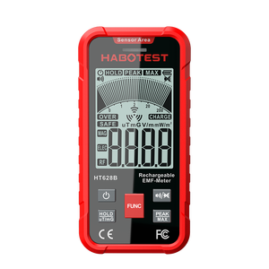 HABOTEST HT628AB Elektromanyetik Radyasyon Test Cihazı Taşınabilir El Tipi Radyo Frekans Alan Test Cihazı USB Şarjlı <span class=keywords><strong>EMF</strong></span> Ölçer - Product Image 1