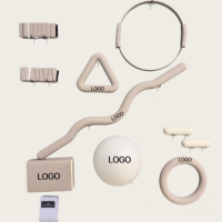 Kit de fitness à domicile CZFIT Premium, tapis de yoga, haltères en mousse, ensemble de pilates, anneau de musculation, barre de musculation, ensemble d'accessoires personnalisables